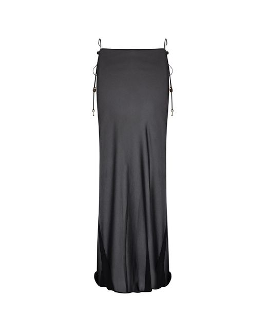 Bianca Resortwear Gray Kira Maxi Skirt