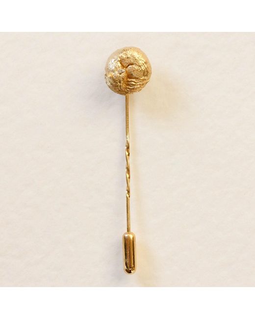 Lee Renee Metallic Fox Tie Pin– Sleeping for men