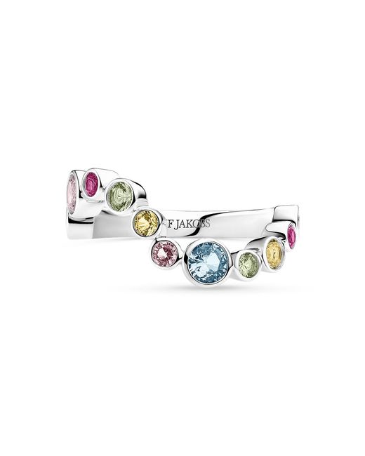 Sif Jakobs Jewellery Metallic Ring Sardinien Wave