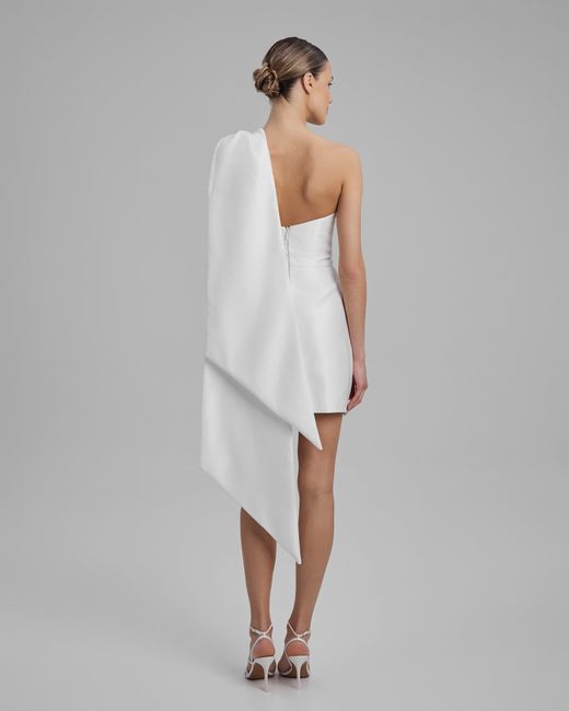 Baé Special Moments White Joy Dress + Cape Bow