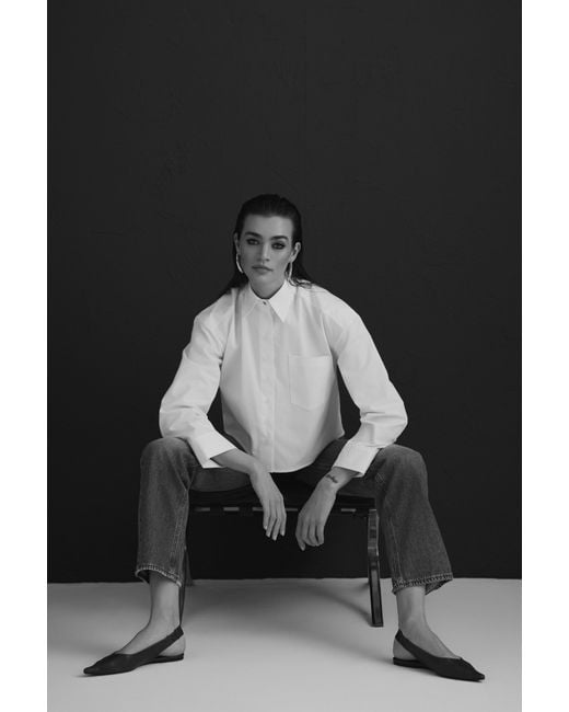 Fob Paris White Agathe Shirt