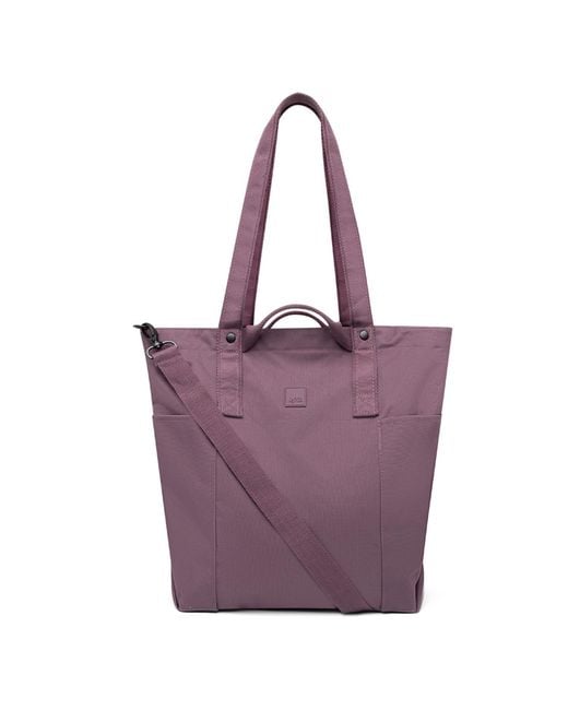 Lefrik Purple Raw Tote