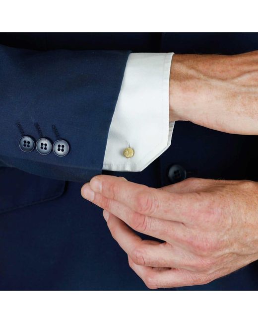 Lee Renee Multicolor Dahlia Cufflinks for men