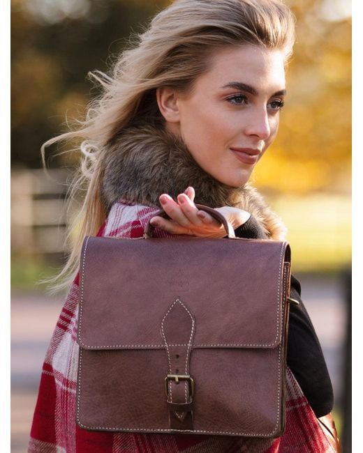 Berber Leather Brown The Casablanca Mini Satchel