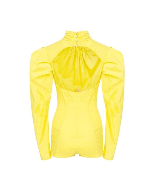 Serotoninn Yellow Corset Body