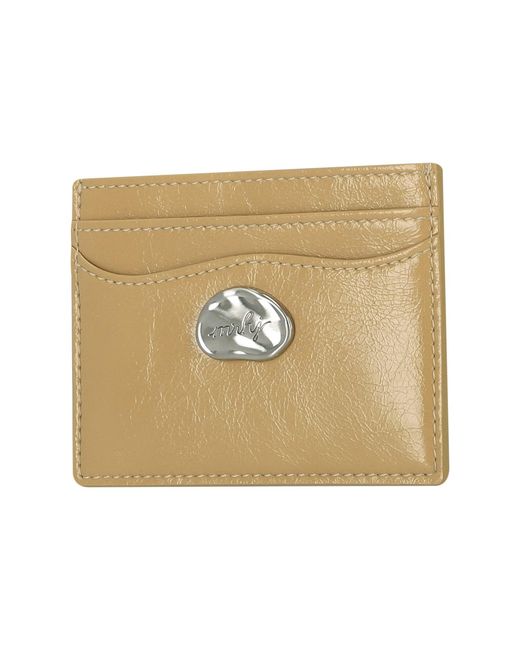 MARHEN.J Metallic Aurora T Wallet Honey