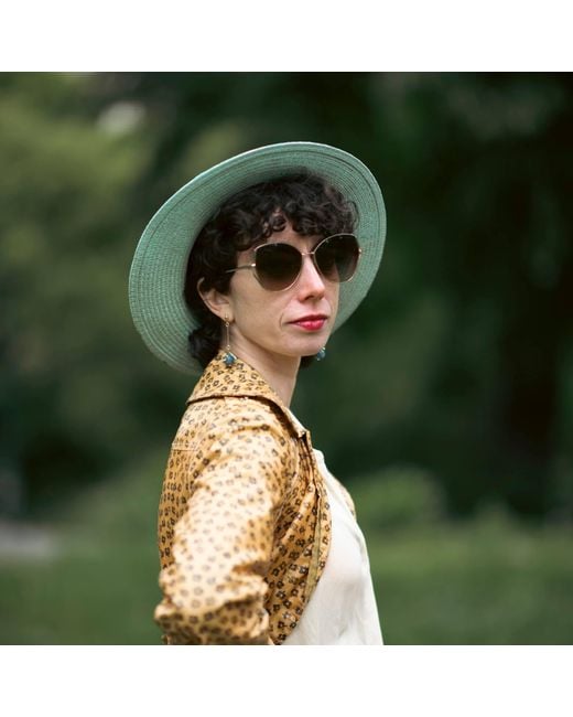 Heartfelt Layers Green Van Gogh Wheat Field Sun Hat – Hand-Painted Straw Impressionist Art