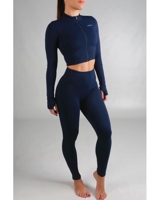 Cmmttd Blue Core Contour Legging