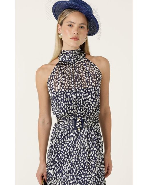 SACHA DRAKE Gray Austen Dress