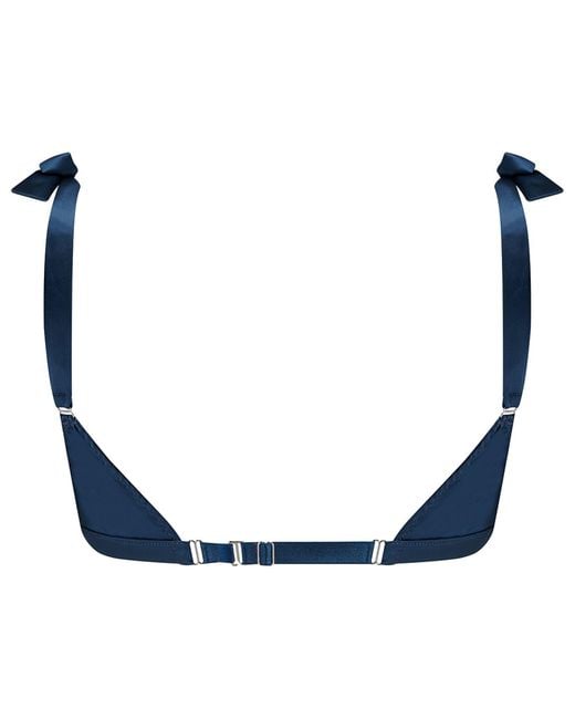 Voller the Corset Company Limited Blue Aria Soft Cup Bra