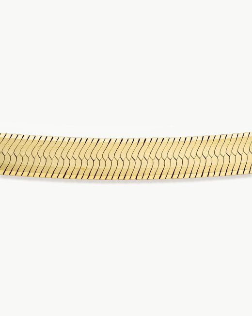 Öugie White The Herringbone Chain