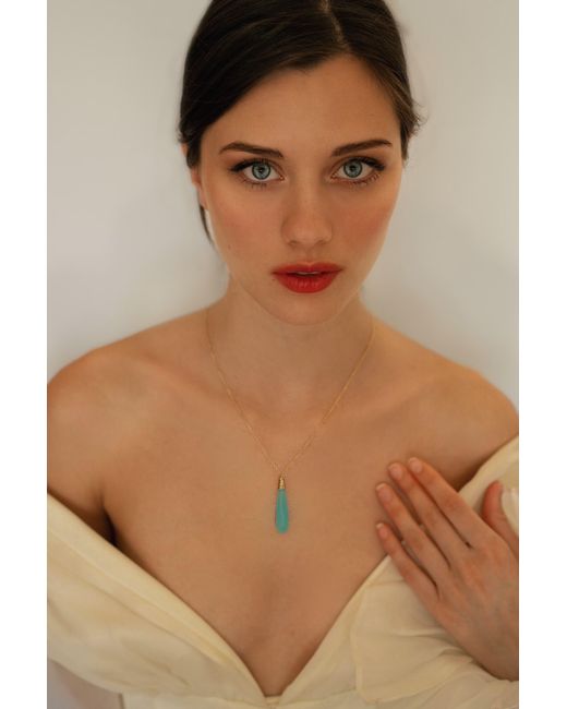 Katy Faye Blue Daria Sky Earrings
