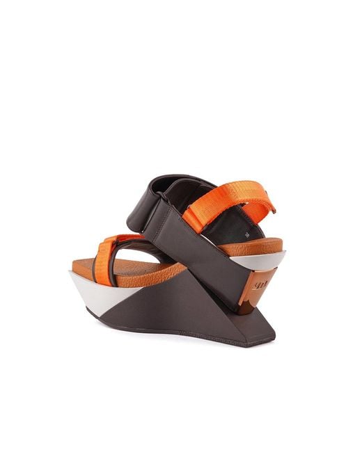 United Nude Brown Delta Run Wedge