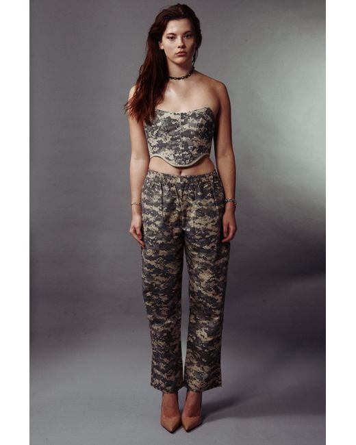 The Coolgirl Nyc Gray Kiana Top