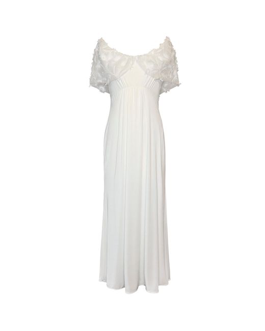 Alie Street London White Juliette Cape Wedding Gown