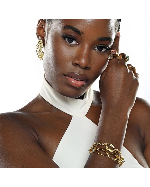 Superdivajewellery Metallic Golden Coast Bracelet