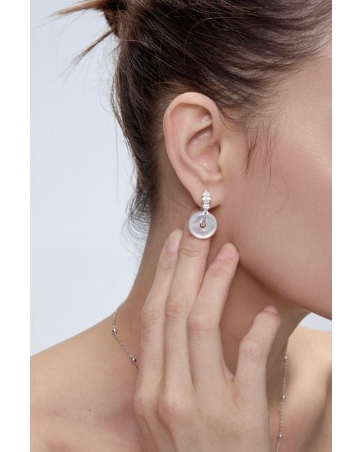 Freqnc Atelier Metallic Ouroboros Earrings