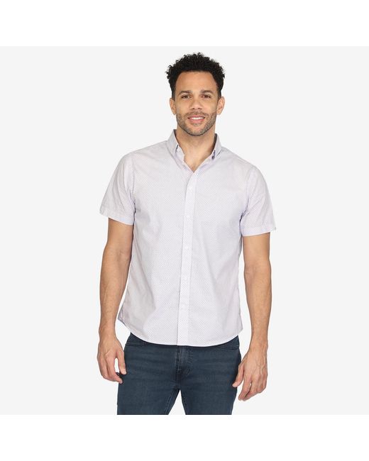 Vustra Purple Diamond Block Print for men