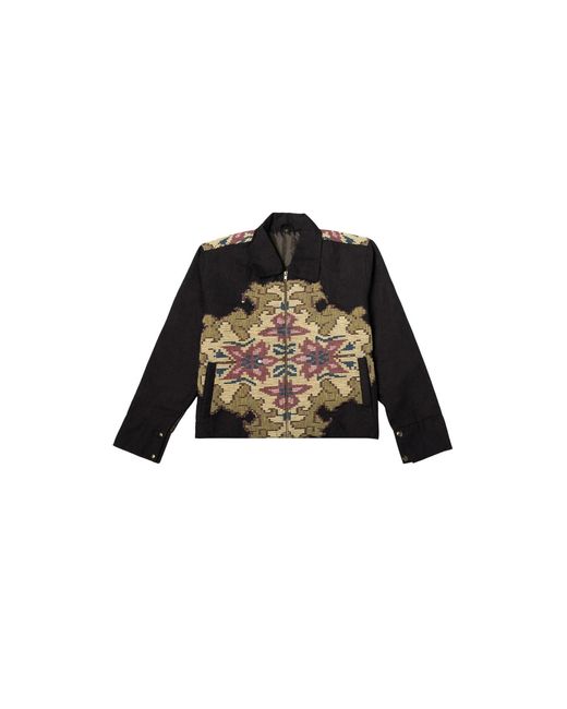 Collected Xx Black Jaamun Cropped Jacket