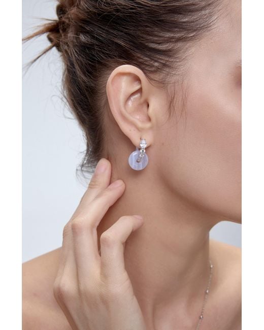 Freqnc Atelier Pink Ouroboros Earrings