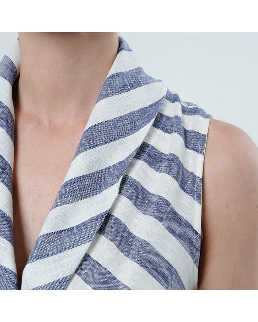 Metamorph Blue Sleeveless Top