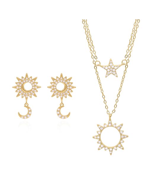 Luna Charles Metallic Sun & Star Gift Set