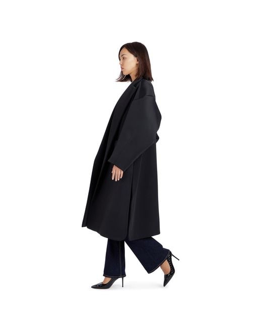Niran Black Amanda Scuba Coat