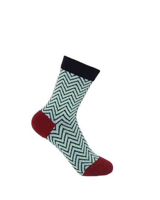 Peper Harow - Made in England Orange Zigzag Socks Bundle