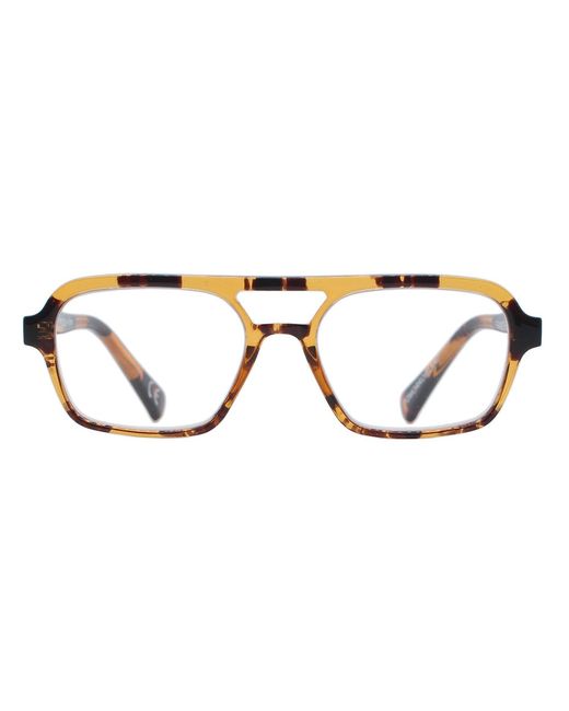 Reality Eyewear Brown Tomorrowland Reader Honey Turtle