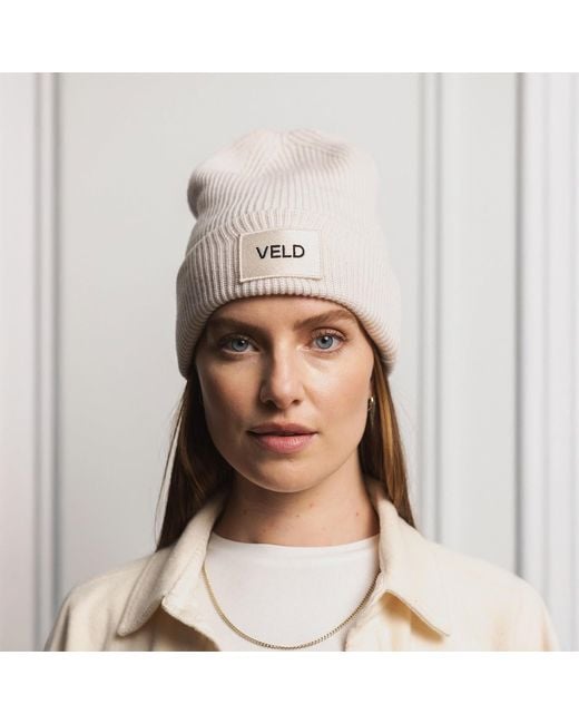 VLD White Neutrals Uniform Beanie