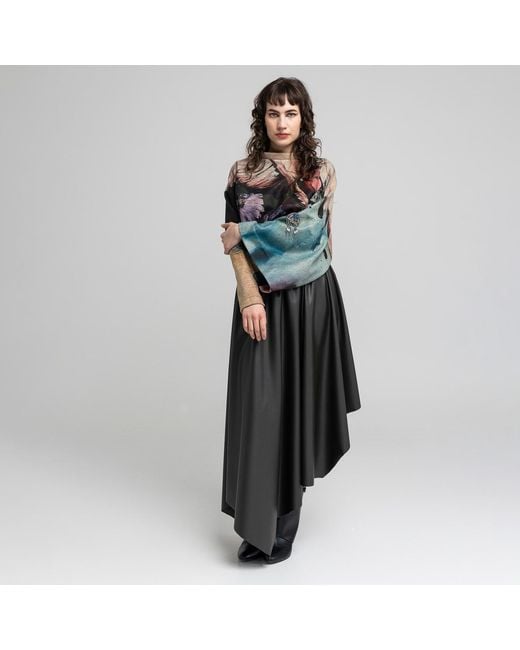 ARTISTA Blue Solara Oversized Pullover