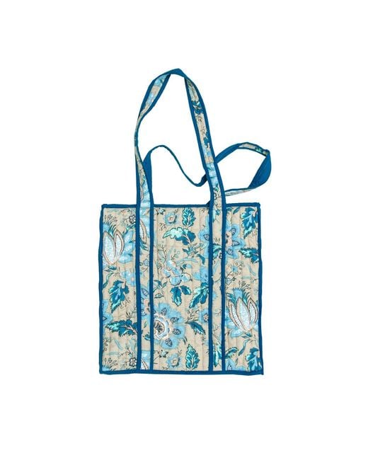 Inara Blue Lotus Tote Bag