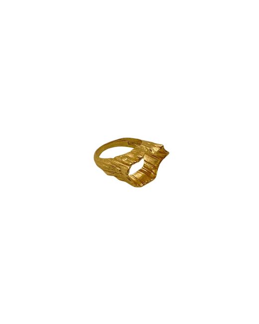 Les Reines Metallic Golden Crêpe