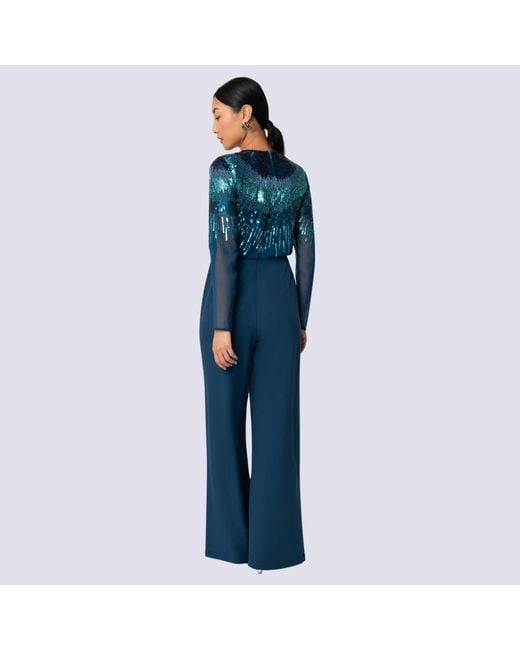 Raishma Blue Nerissa Jumpsuit