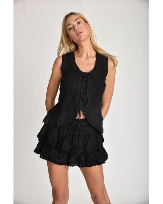 Muche Et Muchette Pink Neutrals Coquette Skort