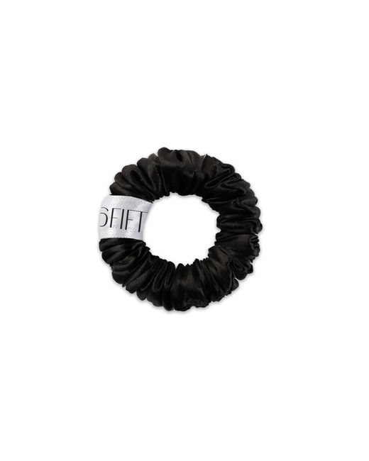 6Fiftytwo® Black Pure Mulberry Mini Silk Scrunchies