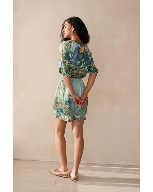 Raishma Blue Tracy Shorts