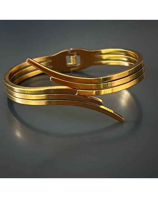 Ebru Jewelry Metallic Bangle Bracelet
