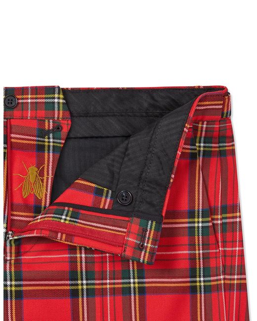 Gresham Blake Red Stewart Royal Tartan Trouser for men