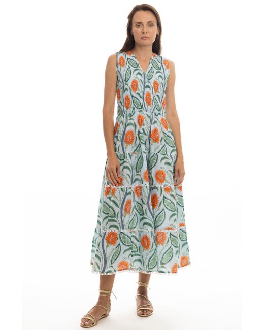 Bindu White Nadia Dress
