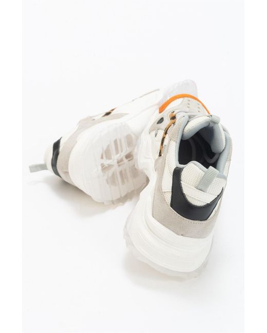 Prologue Shoes Natural Loretta Platform Sneakers