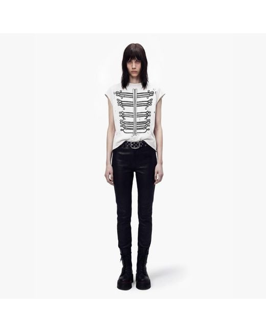 Other Uk White Napoleon Rocker Tee for men