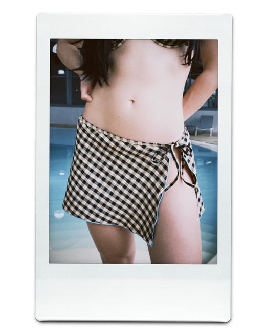 Wild Lovers Natural Lemonade Wrap Skirt