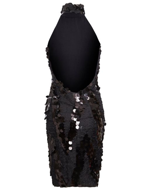 Sarvin Black Sparkly Dress