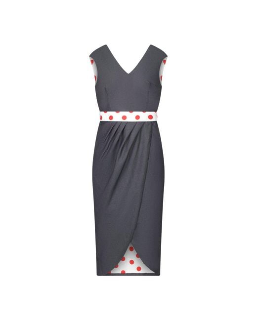 Deer You Blue Bessie Midi Dress