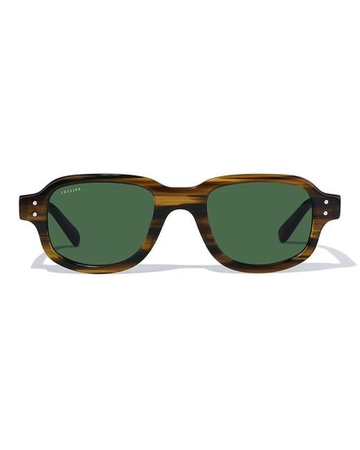 Cossimo Green Belize Tres Acetate Sunglasses for men