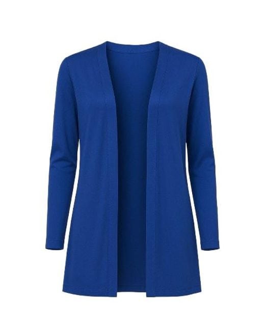 Conquista Blue Sheer Detail Cardigan