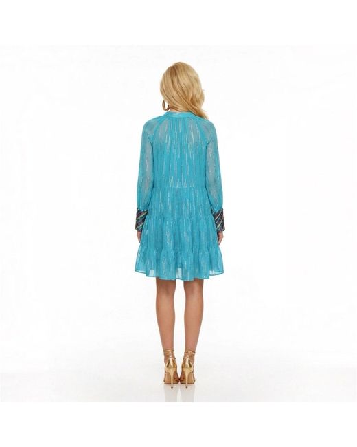 Laura Citron Blue Diamond Dress