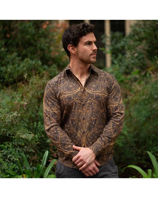 Maurice Saxe Brown Artist Shirt for men