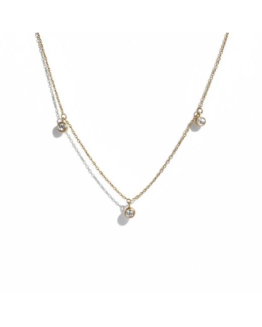 La Pluie Jewellery Metallic Halo Necklace